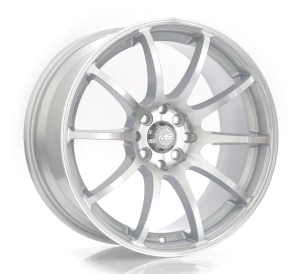 1021 - SILVER MACHINED FACE 4X100/114.3 17x8.0 R1725075