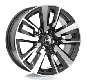 1091 - BLACK MACHINE FACE 4X100 15x6.5 R1525175