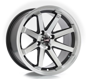 1094 - BLACK MACHINE FACE 4X100 15x8.25 R1525170