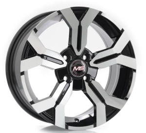 1105 - BLACK MACHINE FACE 4X100 15x6.5 R1525165