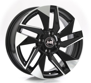 1413 - BLACK MACHINE FACE 4X100 15x6.0 R1525159