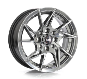 Rin 1430 - HYPER BLACK 4X100/108 13x5.5 R1325003 con barrenación 4-100 | 4-108