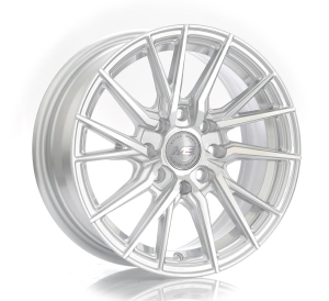 1432 - HYPER SILVER+MACHINE FACE AND INNER LIP 4X100 | 4X108/114.3 14x6.0 R1425041