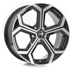 1514 - BLACK MACHINE FACE 5X112 17x7.0 R1725066