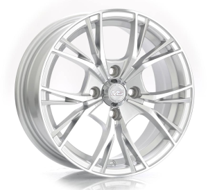 1545 - HYPER SILVER MACHINE FACE 4X100 15x6.5 R1525151