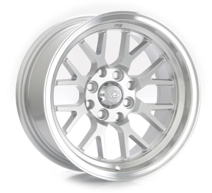 1561 - HYPER SILVER+MACHINE LIP 14x7.0 4X100/114.3