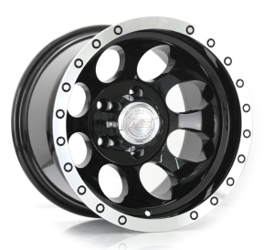 1817 - BLACK MACHINE LIP 15x10 5X127 | 6X139.7