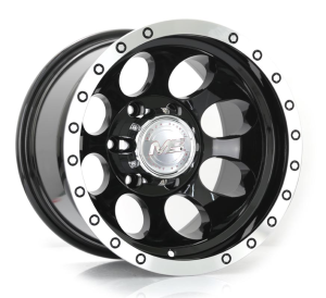 1817 - BLACK MACHINE LIP 15x10 5X127 | 6X139.7