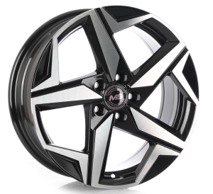 2124 - BLACK MACHINE FACE 5X105 | 5X108 | 5X110 16x6.0 R1625028