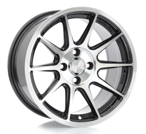 256 - BLACK MACHINE FACE 4X100 15x8.0 R1525194