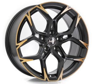 3S1294 - BLACK MACHINE FACE+BRONZE 5X112 18x8.0 R1825015