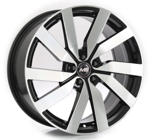 3S1377 - BLACK MACHINE FACE 5X100 | 5X112 18x8.0 R1825017