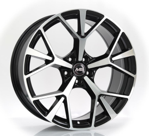 3S1385 - BLACK MACHINE FACE 5X112 20x8.5 R2025039