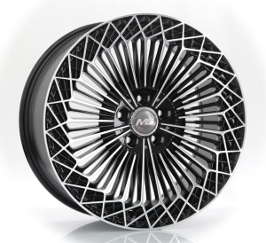 3S1448 - BLACK MACHINE FACE 5X112 19x8.5 R1925014