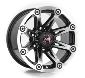 4171 - BLACK MACHINE FACE 5X114.3 | 6X139.7 15x8.0 R1525164