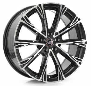 4392 - BLACK MACHINE FACE 4X100 | 5X100 | 5X112 17x7.5 R1725029
