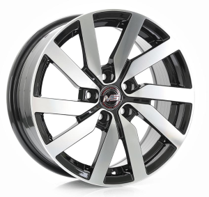 4393 - BLACK MACHINE FACE 4X100 | 5X100 15x6.5 R1525060