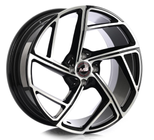 5099 - BLACK MACHINE FACE 4X100 | 5X114.3 16x7.0 R1616159