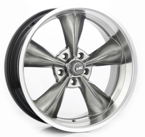 5150 - HYPER BLACK+MACHINED LIP 20x8.5 5X127