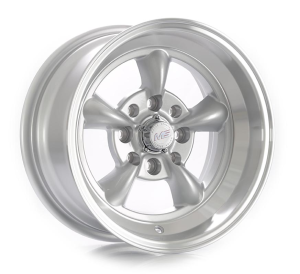 5211 - SILVER+MACHINE LIP 14x7.0 4X108/114.3