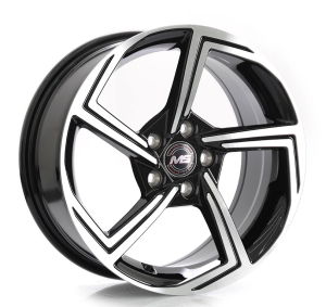 5215 - BLACK MACHINE FACE 4X100 | 5X105 16x7.0 R1661020