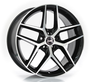 5449 - BLACK MACHINE FACE 5X100 | 5X112 18x8.0 R1825036