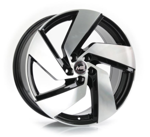 5773 - BLACK MACHINE FACE 5X100 | 5X112 18x8.0 R1825033