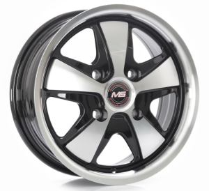 6000 - BLACK MACHINE FACE 4X130 15x6.0 R1525077