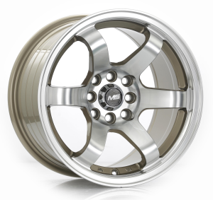 Rin 649 - BRONCE MACHINE FACE AND LIP 4X100/114.3 15x8.25 R1521920 con barrenación 4-100 | 4-114.3