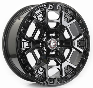 7051 - BLACK 20x8.5 6X139.7