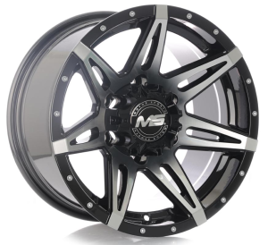 7112 - BLACK MACHINE NFACE 5X139.7 | 6X114.3 | 6X139.7 15x8.0 R1521893