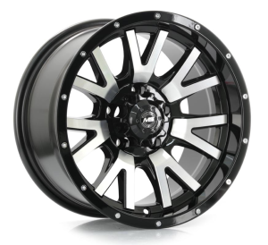 7113 - BLACK MACHINE NFACE 5X114.3 | 6X114.3 | 6X139.7 15x8.0 R1521874