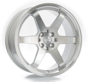 76008F - SILVER MACHINE FACE AND LIP 4X100/114.3 17x7.5 R1725112