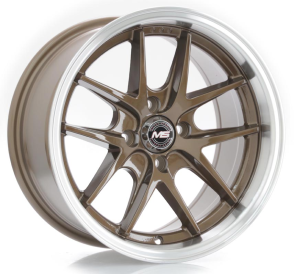 818 - BRONZE+MACHINE LIP 4X100 15x8.0 R1525182