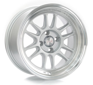 819 - SILVER+MACHINE LIP 4X100 15x8.0 R1525186