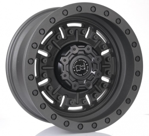 ABRAMS - TEXTURED MATTE GUNMETAL 5X127 | 6X139.7 | 8X170 20x9.5 R2053023