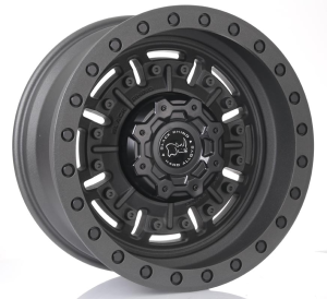 ABRAMS - TEXTURED MATTE GUNMETAL 6X139.7 | 8X170 20x9.5 R2050263