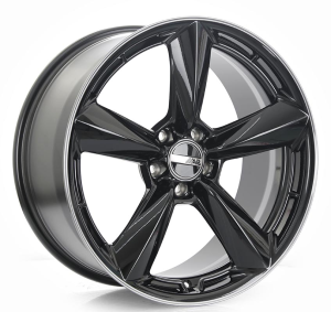 AR946 TTF - GLOSS BLACK W/ DDT LIP 20x9.5 5X114.3