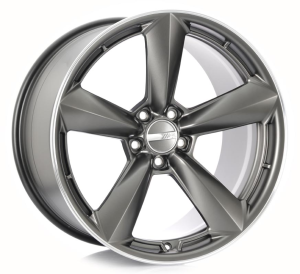 AR946 TTF - MATTE ANTHRACITE W/MACHINED LIP 20x11 5X114.3