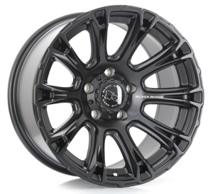 BR020 DIAMONDBACK - MATTE BLACK 17x9.0 5X127