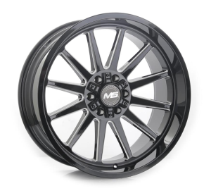 D1843 - BLACK MILLING 22x10 6X139.7