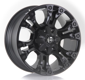 D560-VAPOR - MATTE BLACK 18x8.0 6X114.3/139.7