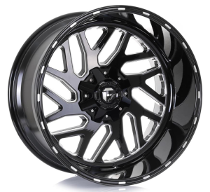 D581-TRITON - GLOSSY BLACK MILLED 6X135/139.7 22x12 R2230208