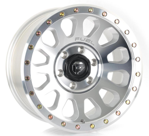 D647 VECTOR - DIAMOND CUT MACHINED W/ CLEAR COAT 6X139.7 17x8.5 R1730313