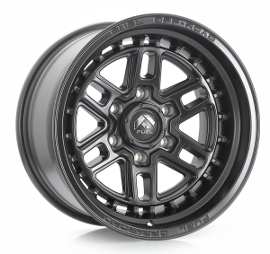 D667-NITRO - MATTE BLACK 17x9.0 6X139.7