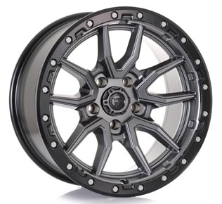 D680-REBEL - MATTE ANTHRACITE BLACK RING 5X127 18x9.0 R1830153