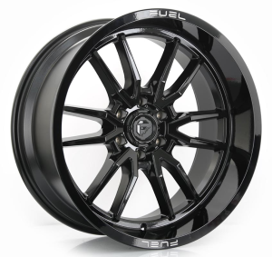 D760-CLASH - GLOSSY BLACK 22x10 6X135 | 6X139.7