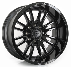 D760-CLASH - GLOSSY BLACK 22x12 6X139.7 | 8X165.1