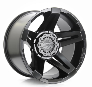 D763-SFJ - MATTE BLACK 20x12 5X114.3/127