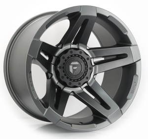 D764-SFJ - MATTE GUNMETAL 20x12 6X135/139.7